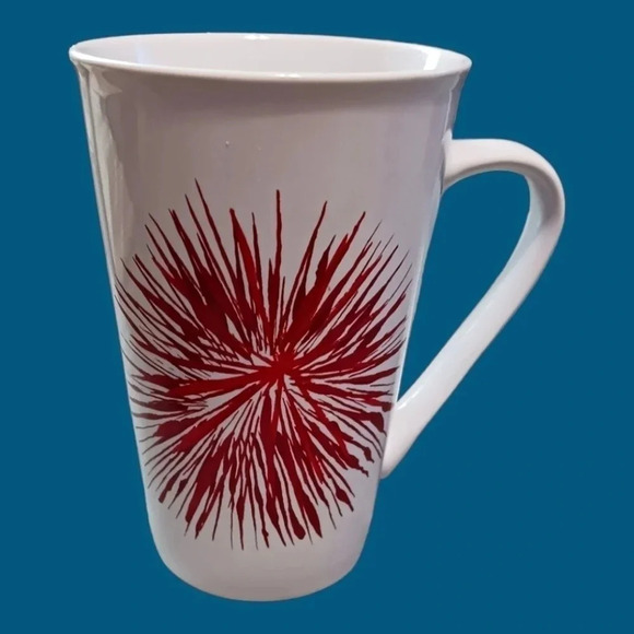 Starbucks Other - Starbucks coffee  ceramic tall latte mug white and red